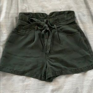 7 For All Mankind Paper Bag Shorts